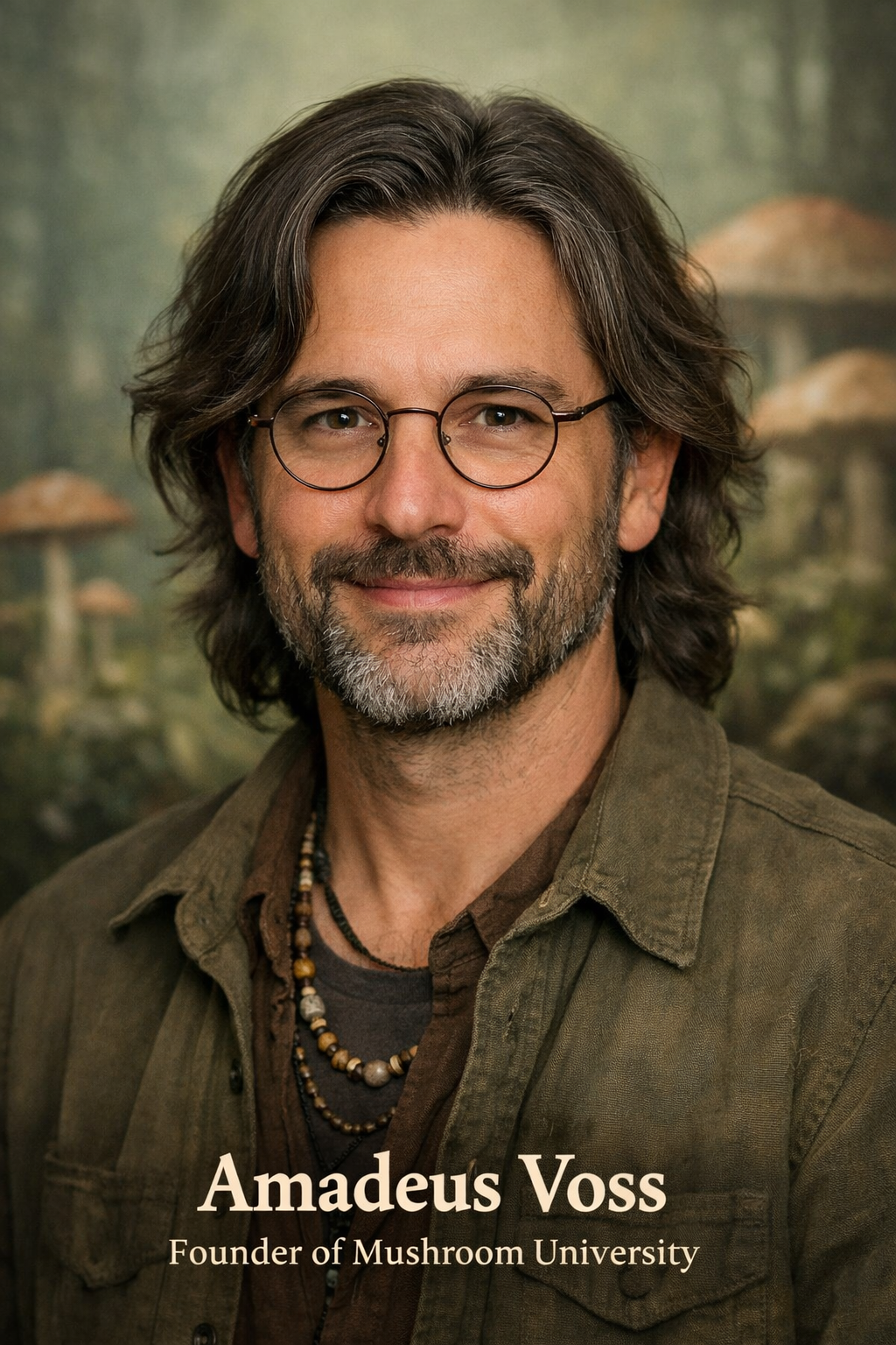 Amadeus Voss, Founder of Mushroom University